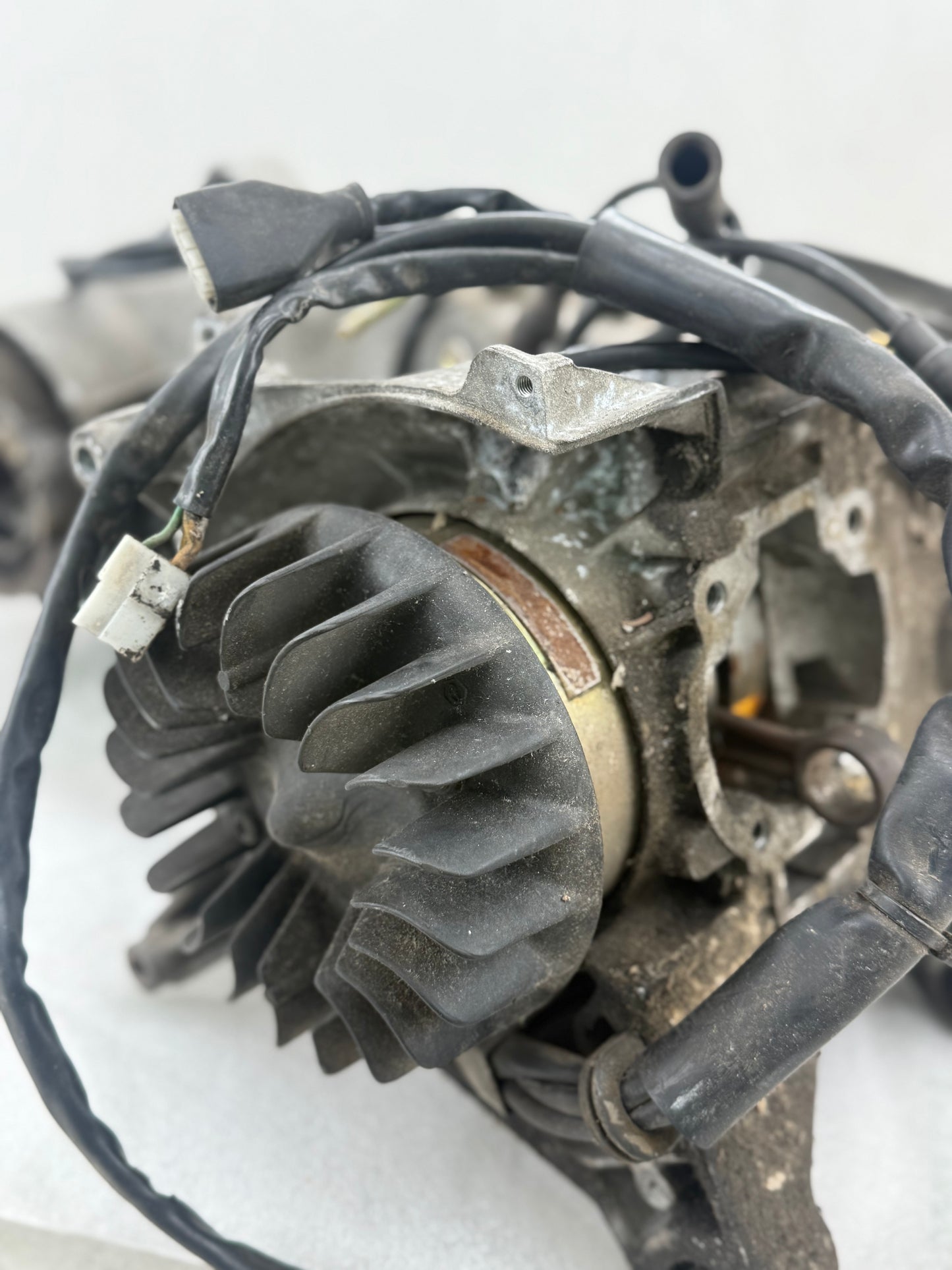 Piaggio Skr 125cc motorblok. Mist onderdelen. Met papieren van donor frame