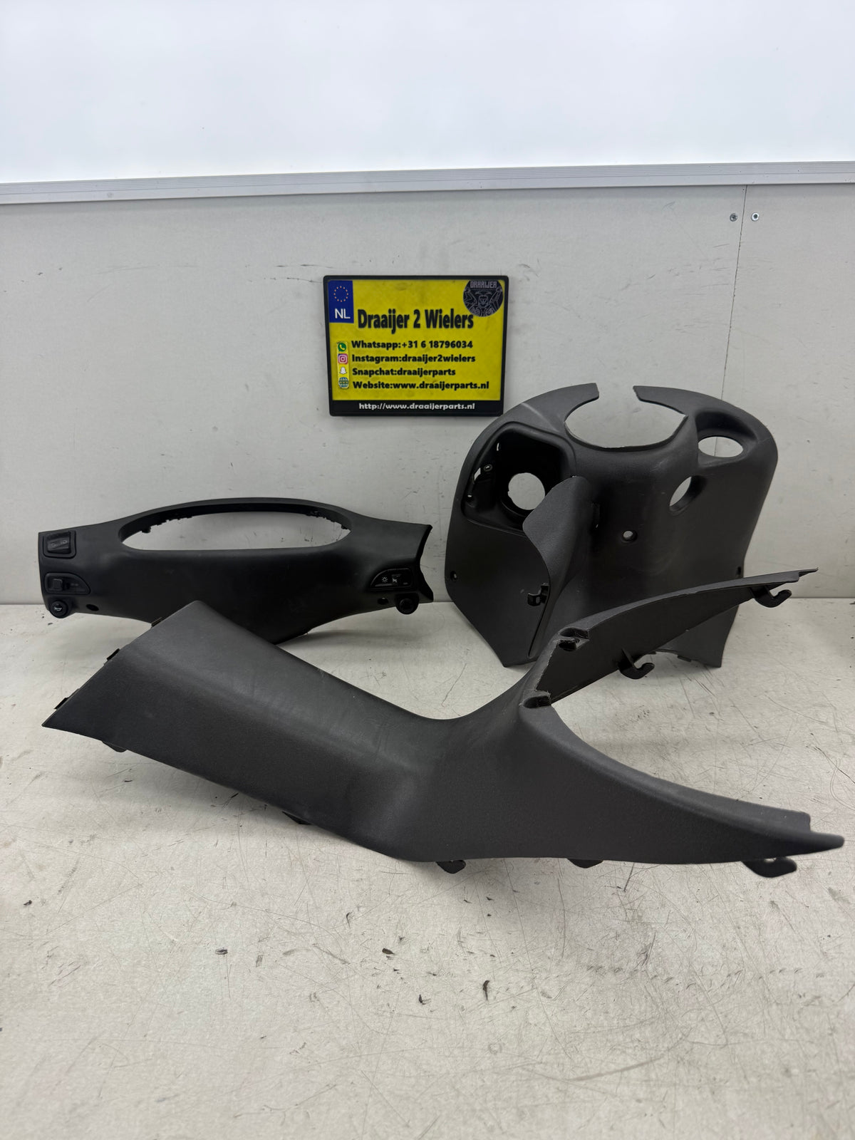 Gilera Runner SP Pro binnenkappen met stuurkap opaco