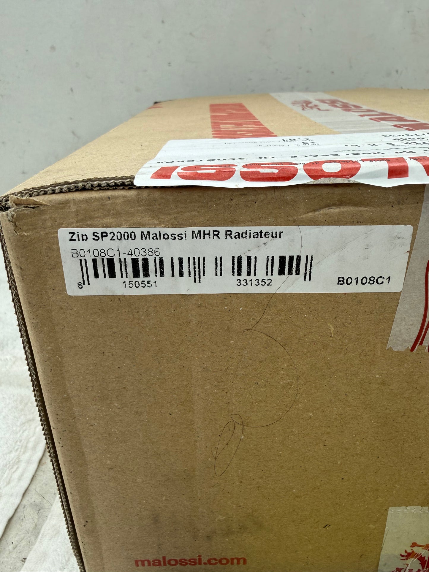 Piaggio Zip SP 2000 malossi radiateur NIEUW 50cc 125cc 180cc
