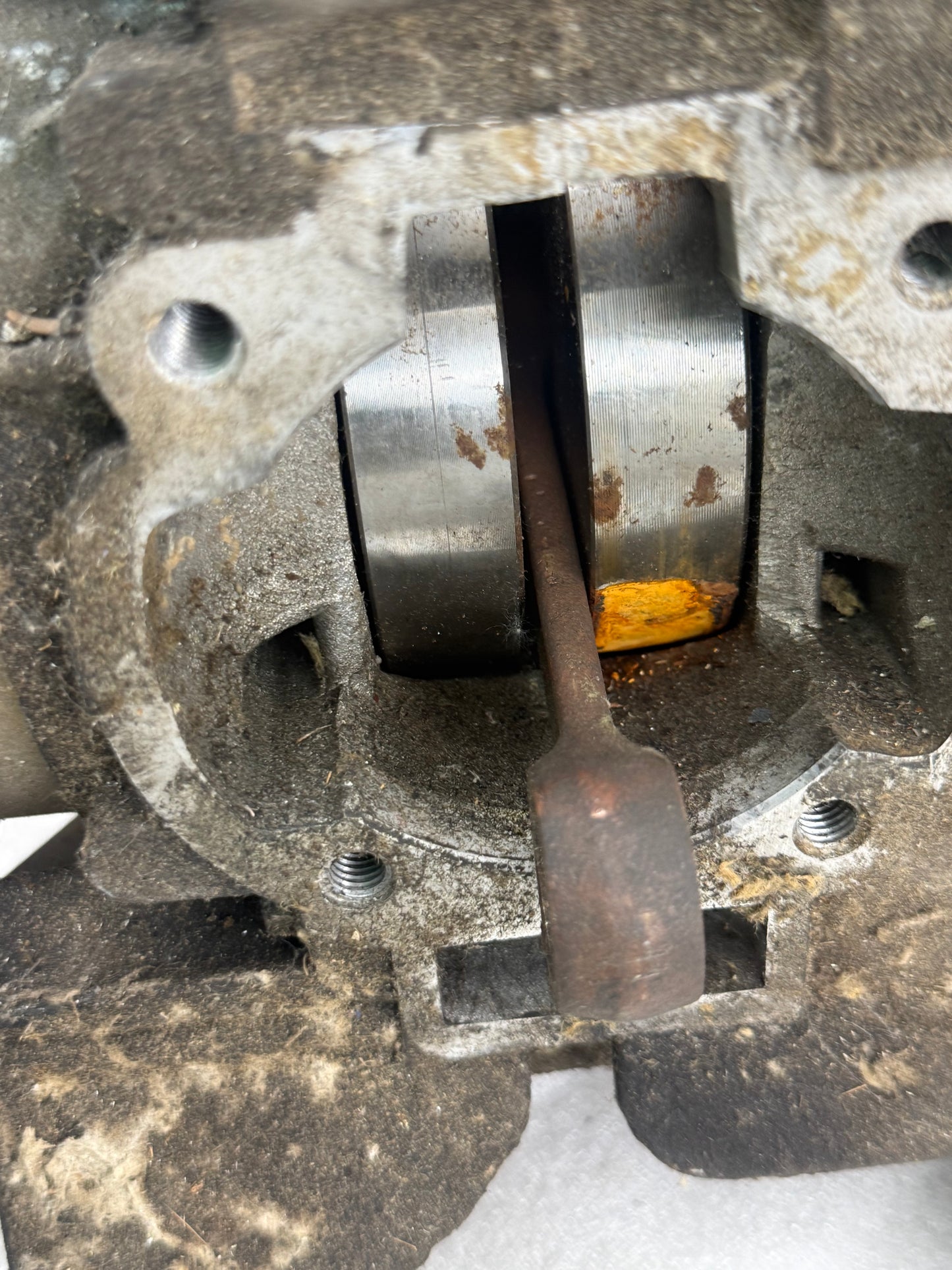 Piaggio Skr 125cc motorblok. Mist onderdelen. Met papieren van donor frame