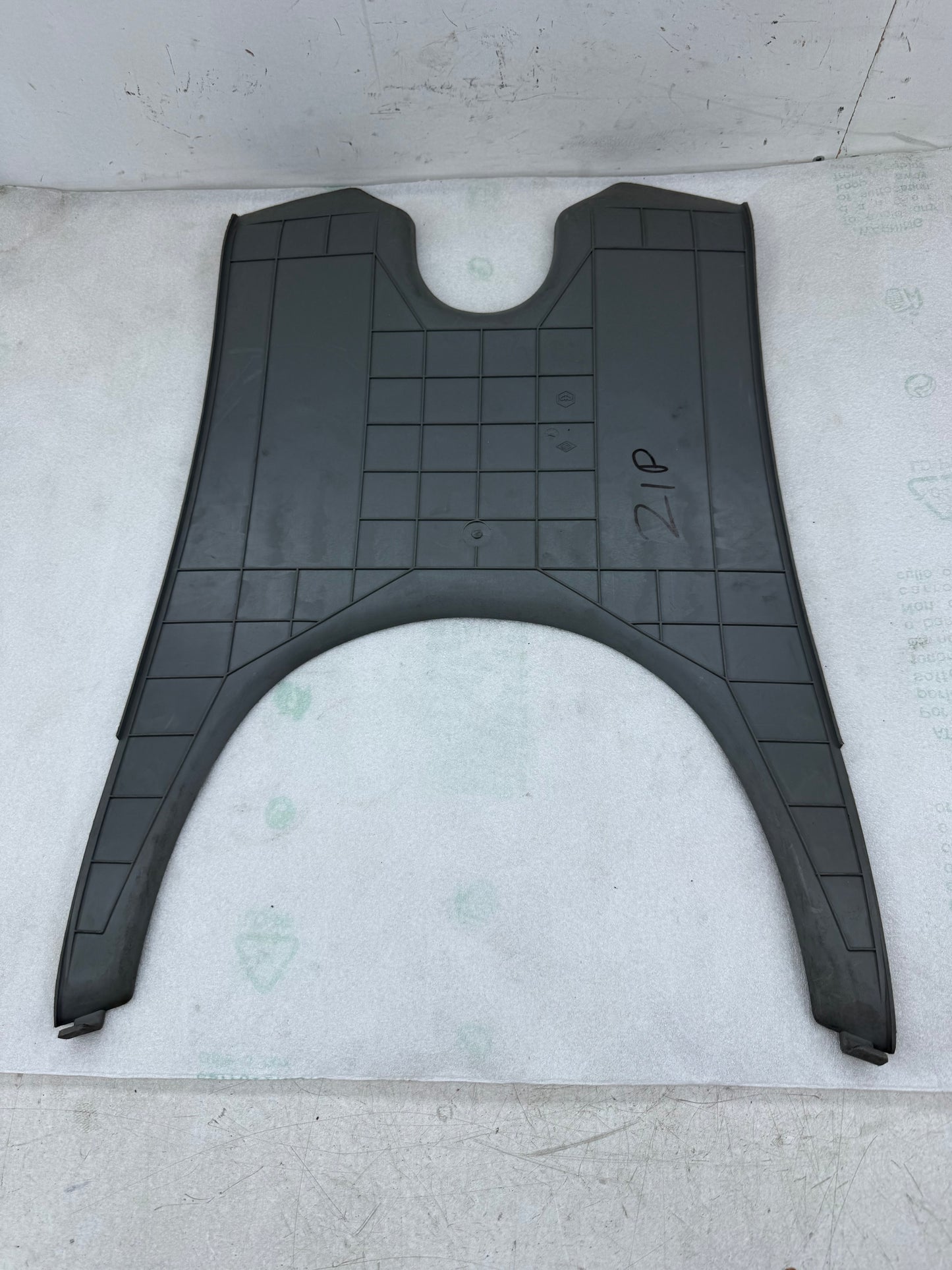 Piaggio Zip oud type voetmatje NIEUW (nos)