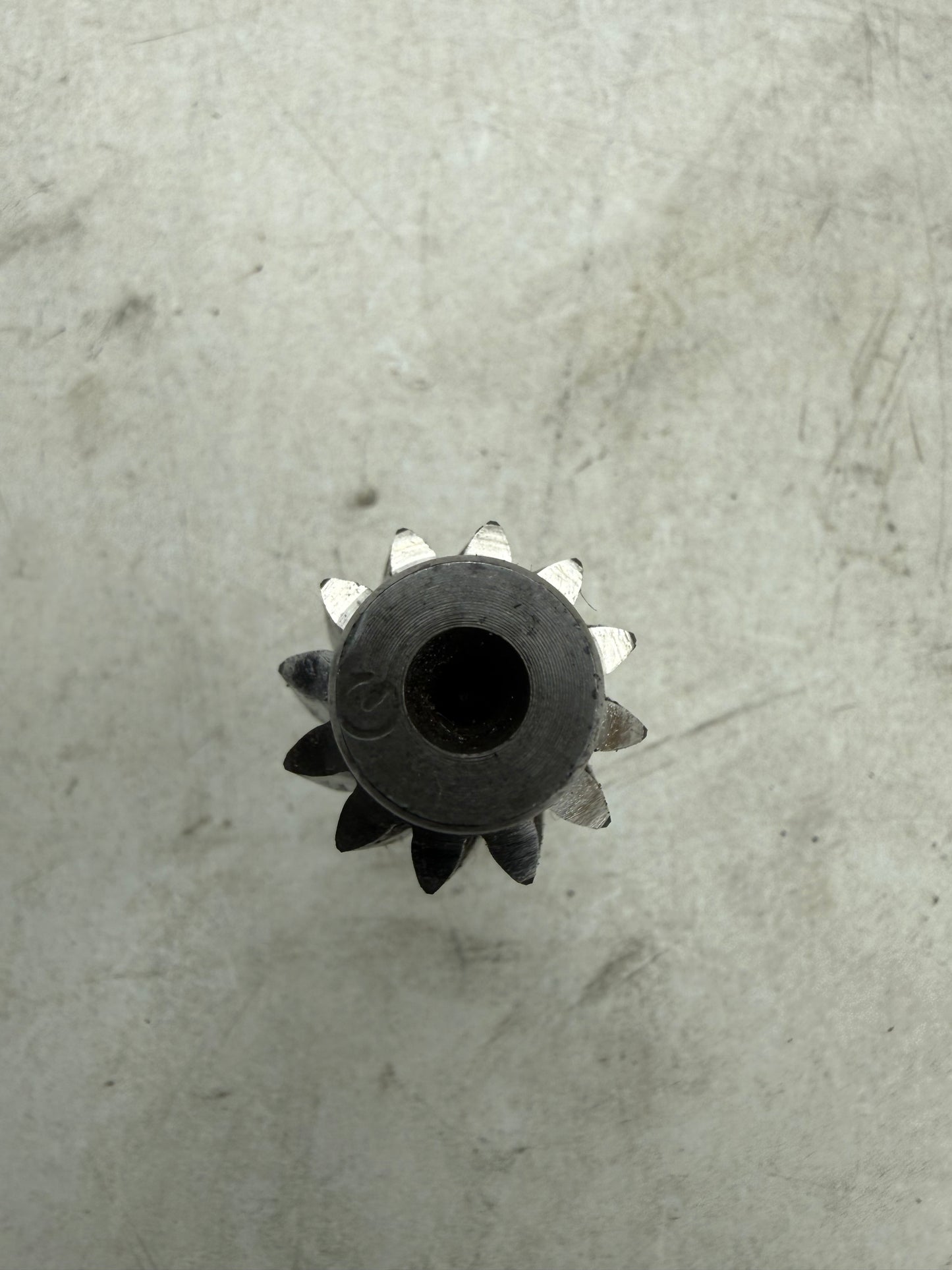 Piaggio gear shaft 12 teeth 125cc 180cc