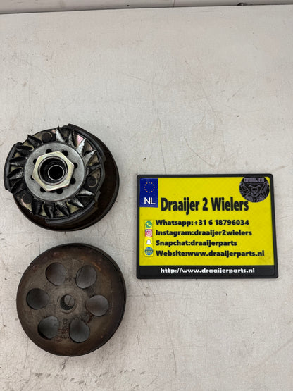 Piaggio koppeling set dubbelgelagerd 125cc 180cc