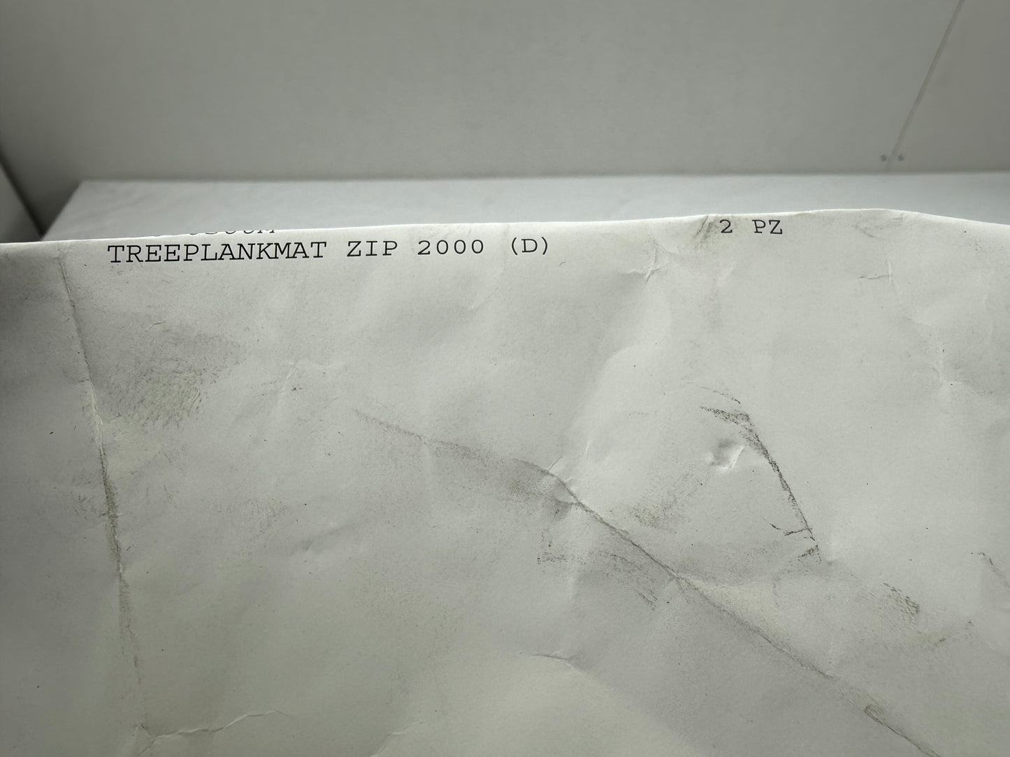 Piaggio Zip voetmat NOS