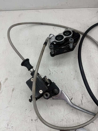 Gilera Runner upgrade rem set voor & achter ottopuntuono malossi en galver remschijf 125cc 180cc