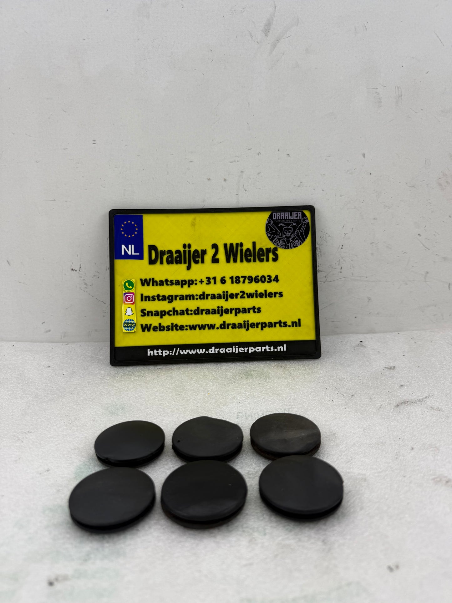 Piaggio oliepomp carterkap afdek rubber 125cc 180cc
