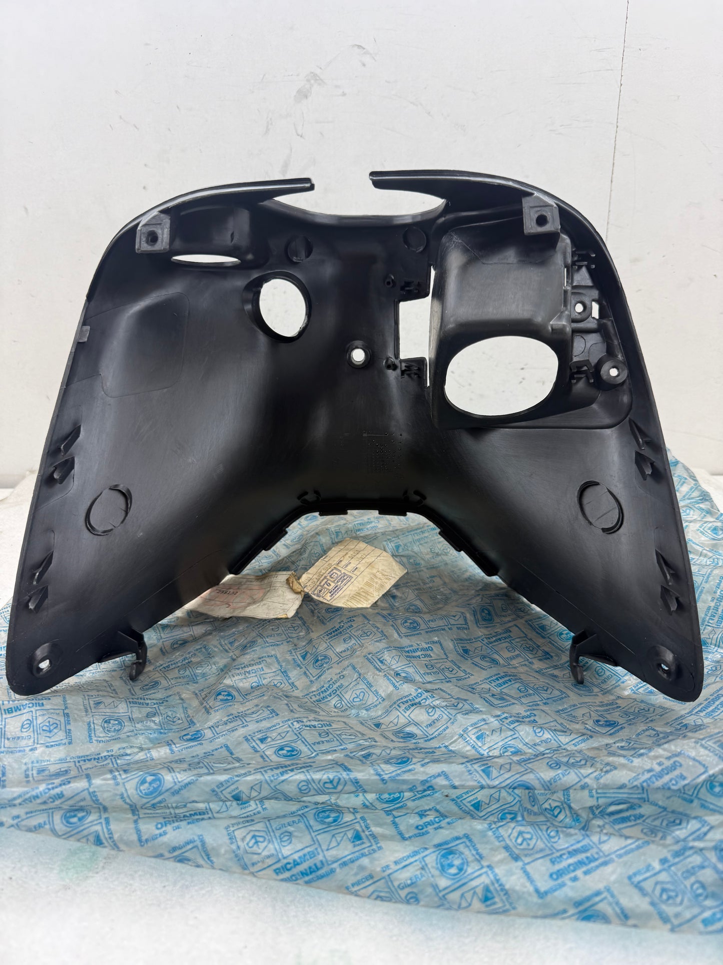Gilera Runner beenschild zwart NIEUW (nos)