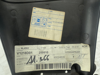 Piaggio Quartz kenteken spatbord NOS