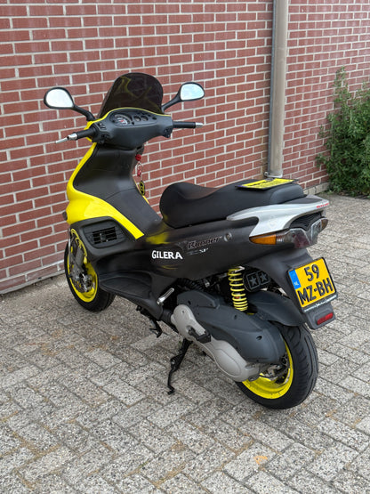 Gilera Runner SP Pro kappenset geel opaco met spoiler
