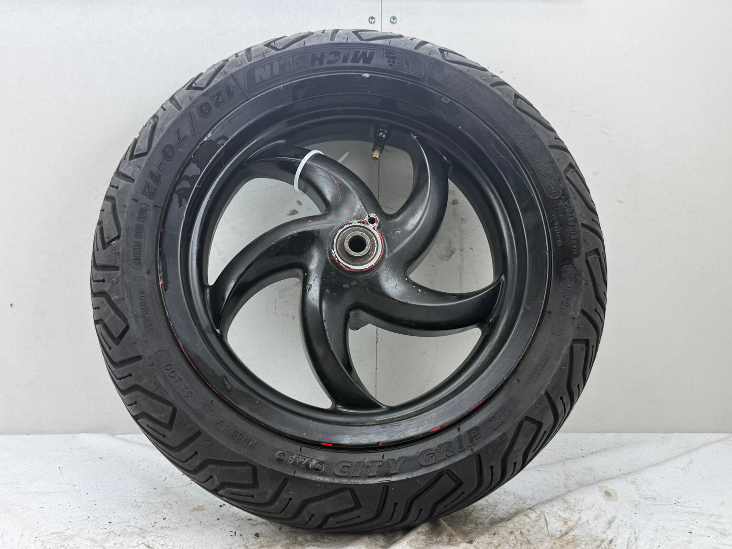 Gilera Runner voorwiel zwart 50cc