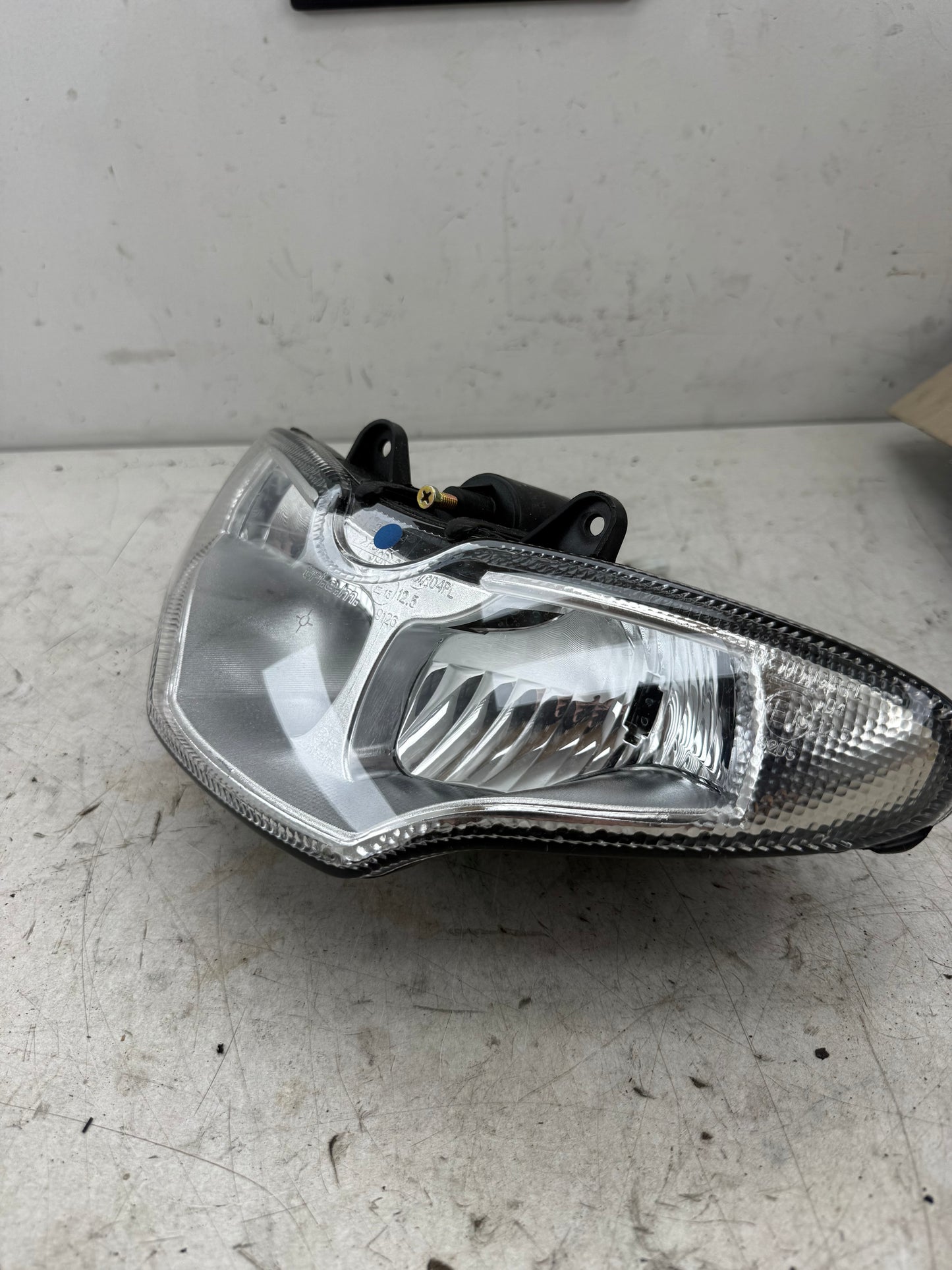 Gilera Runner koplamp NOS (nieuw) chrome binnenkant 125cc 180cc