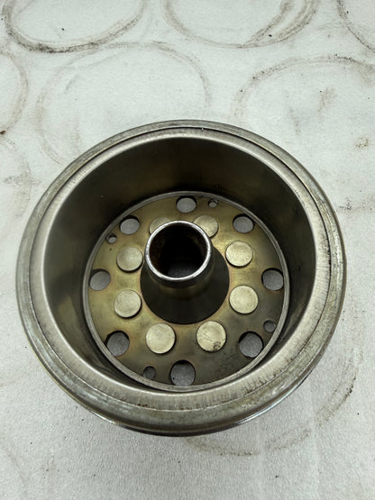 Piaggio LC afgedraaid & gebalanceerd vliegwiel. Met getapt draad voor ac blokken. 125cc 180cc