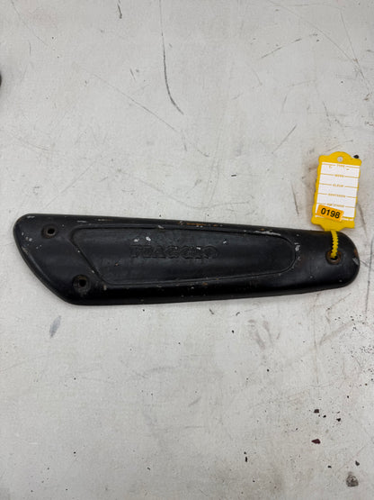 125 uitlaat hitteschild kort model
