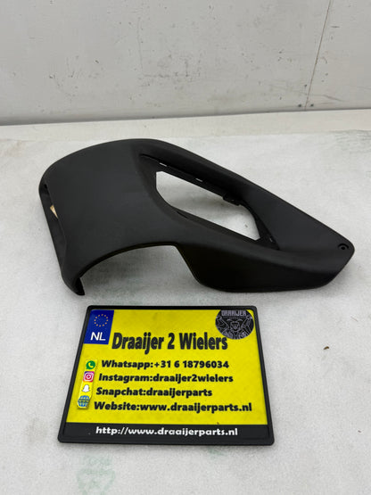 Gilera Runner radiateurkap zwart links NIEUW (nos)