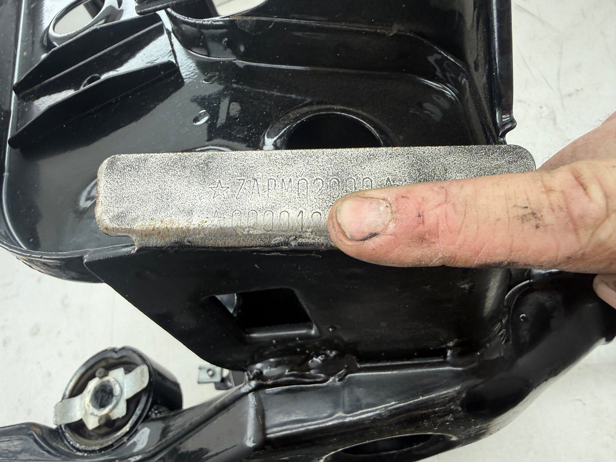 Piaggio TPH 125cc M02 frame gecoat