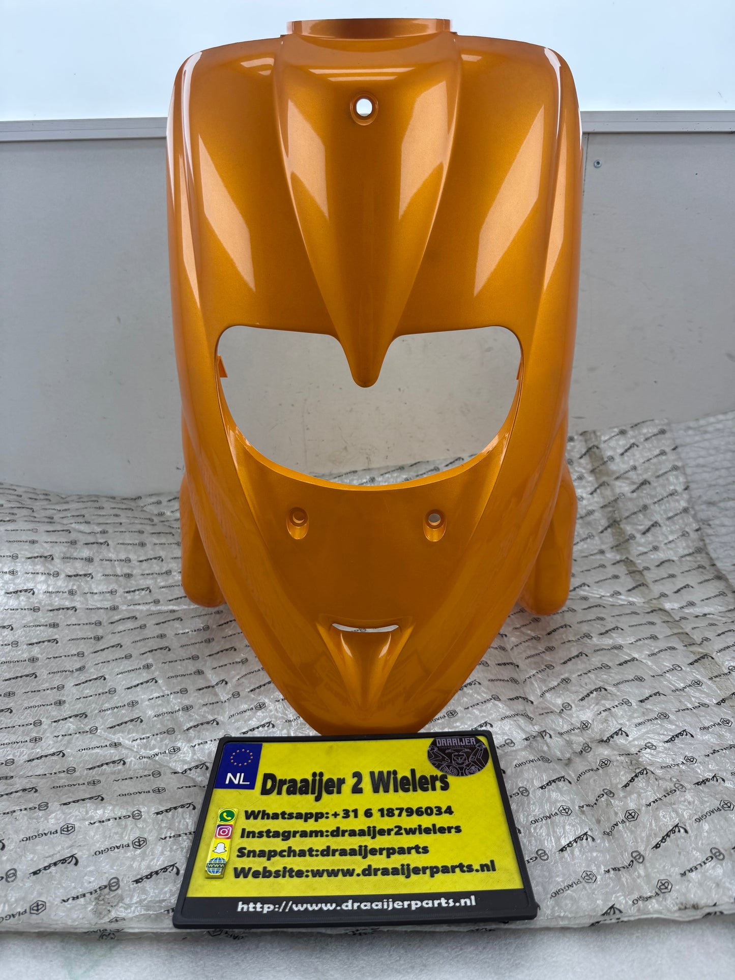 Gilera Stalker voorkap oranje NIEUW (nos)