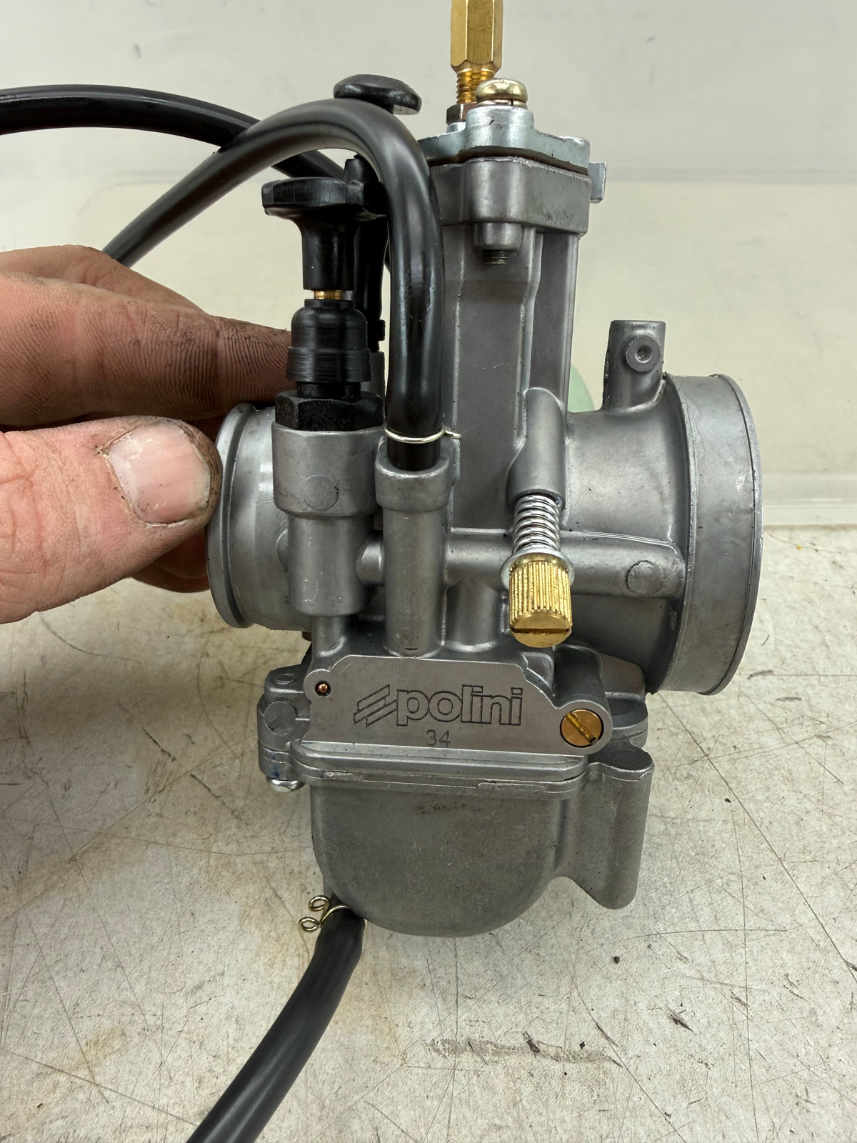 Piaggio Polini 34 PWK carburateur 125cc 180cc