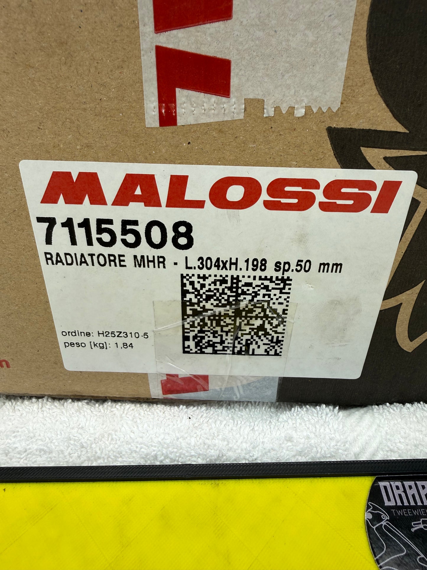 Piaggio Zip SP 2000 malossi radiateur NIEUW 50cc 125cc 180cc