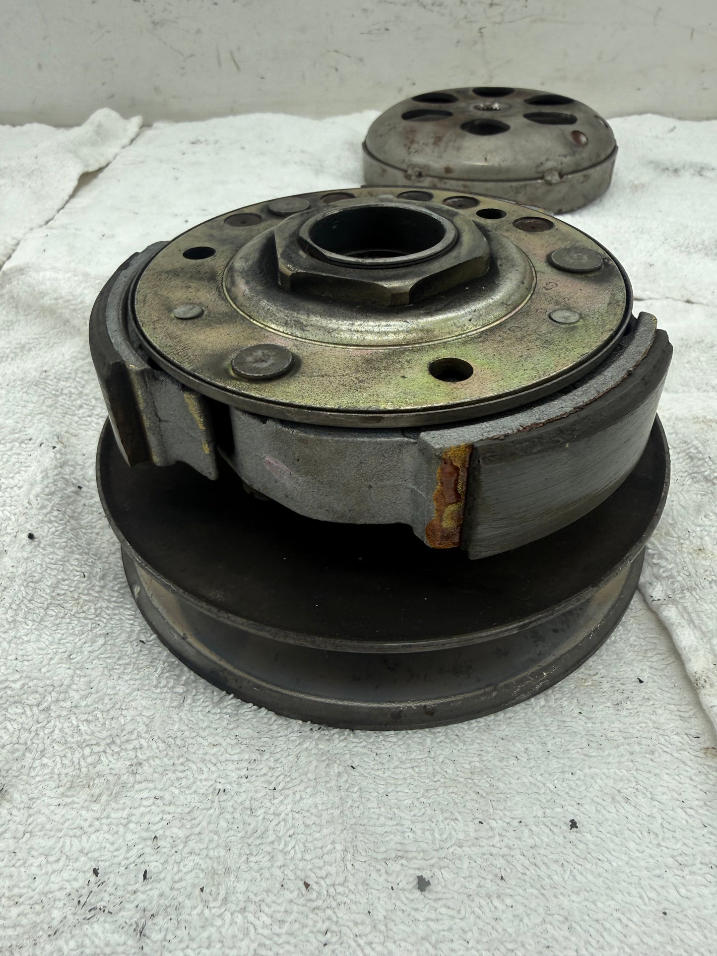 Piaggio 125 koppeling set dubbelgelagerd