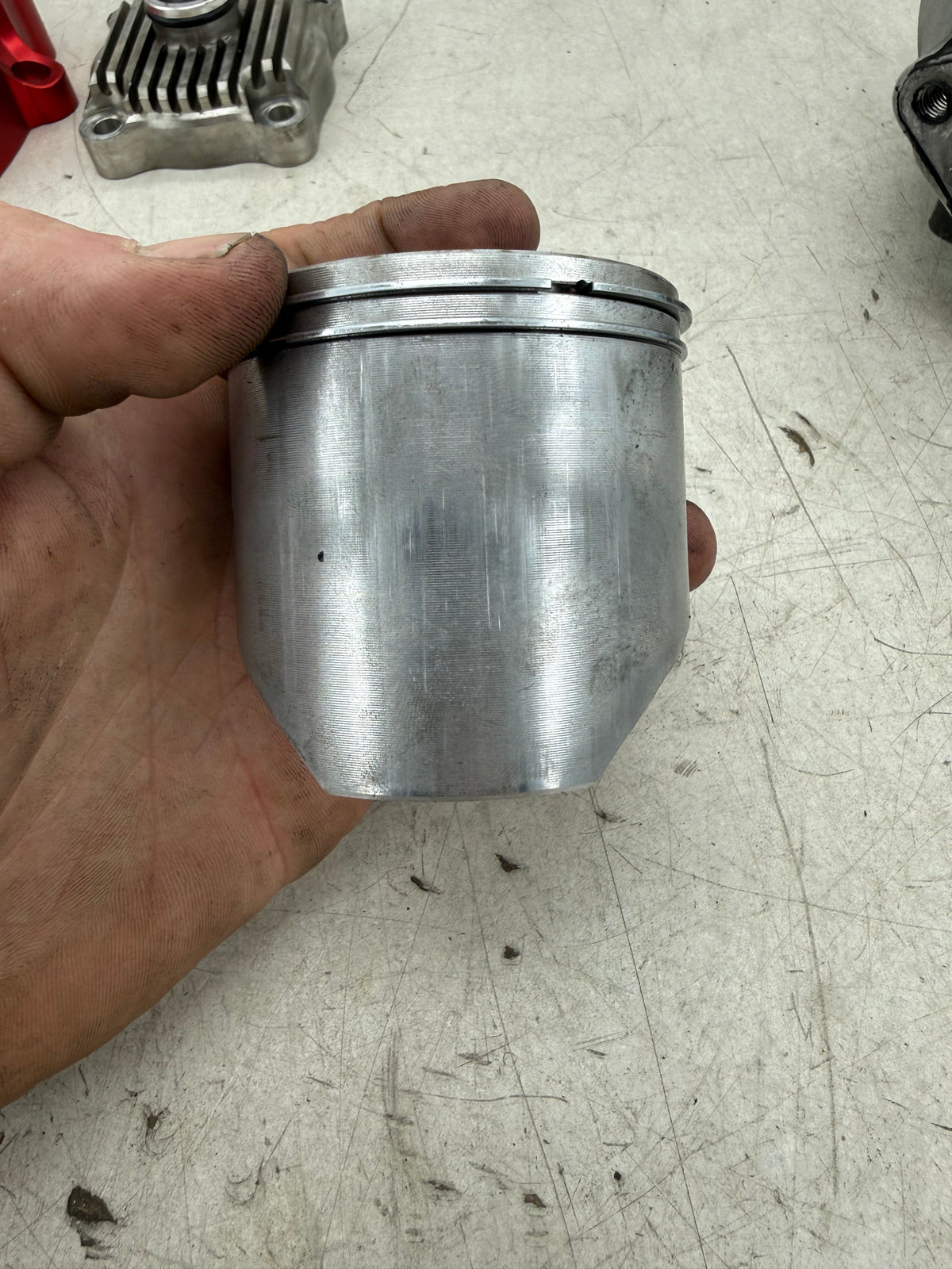 Piaggio Toronda 52 slag cilinder kit met kopset compleet 173cc