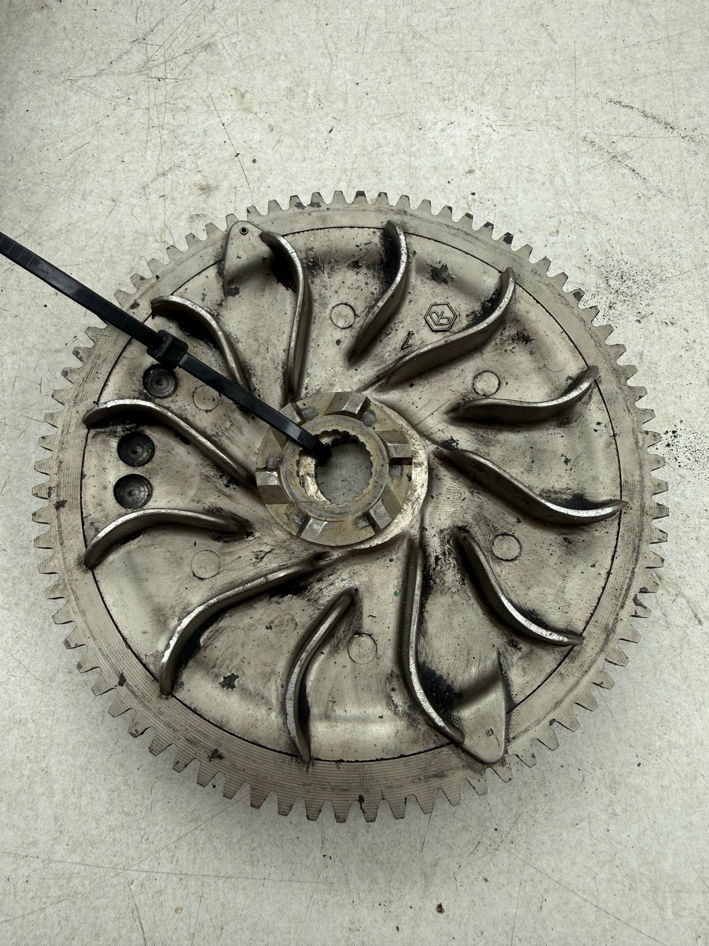Piaggio 78-tooth starter ring gear 125cc 180cc