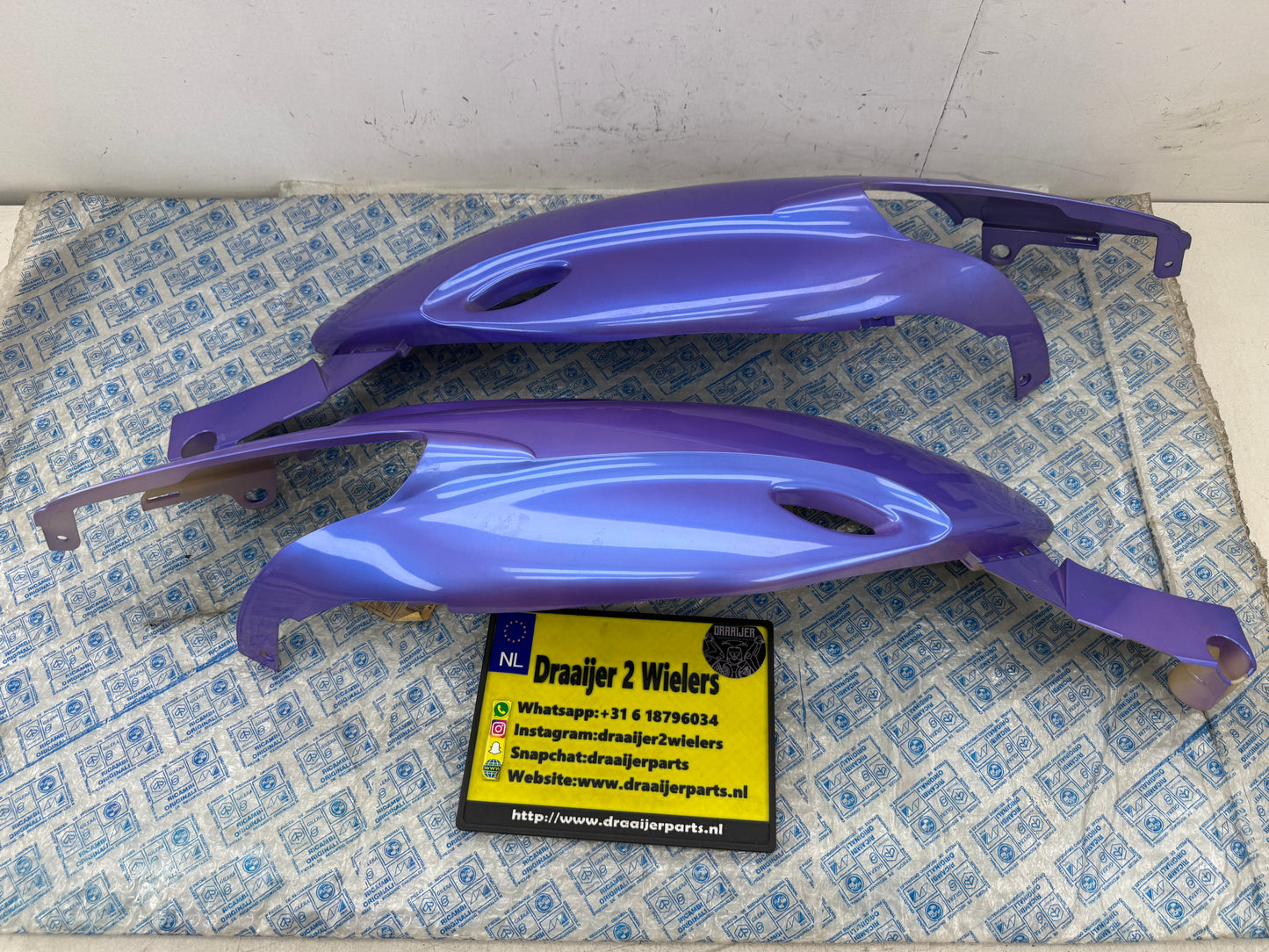Gilera Stalker achterkappen violet