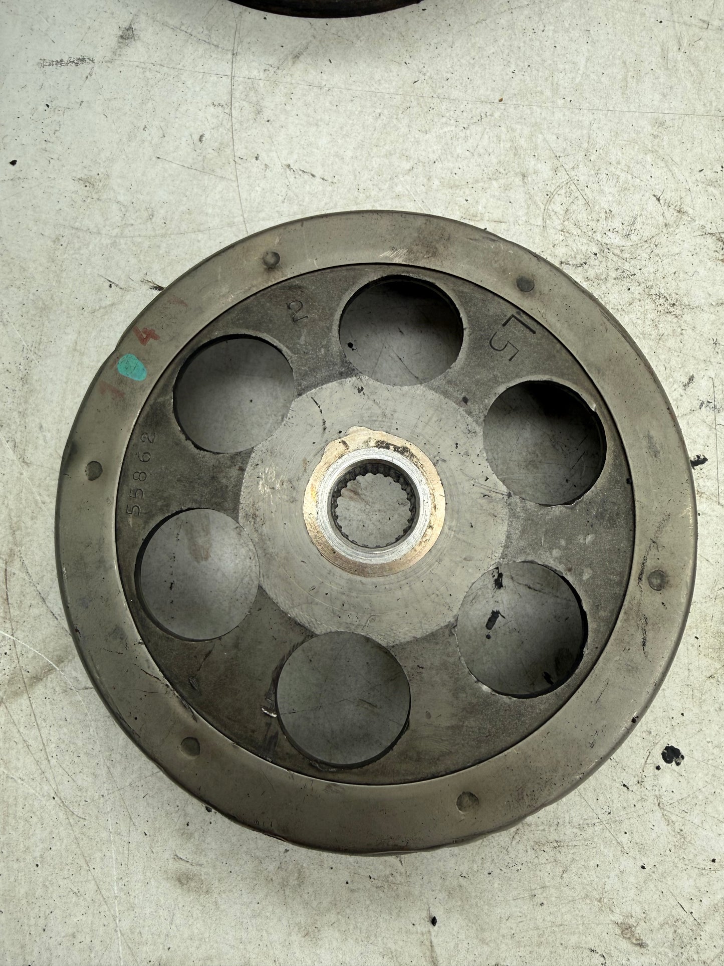 Piaggio skr / hexagon koppelingshuis 125cc