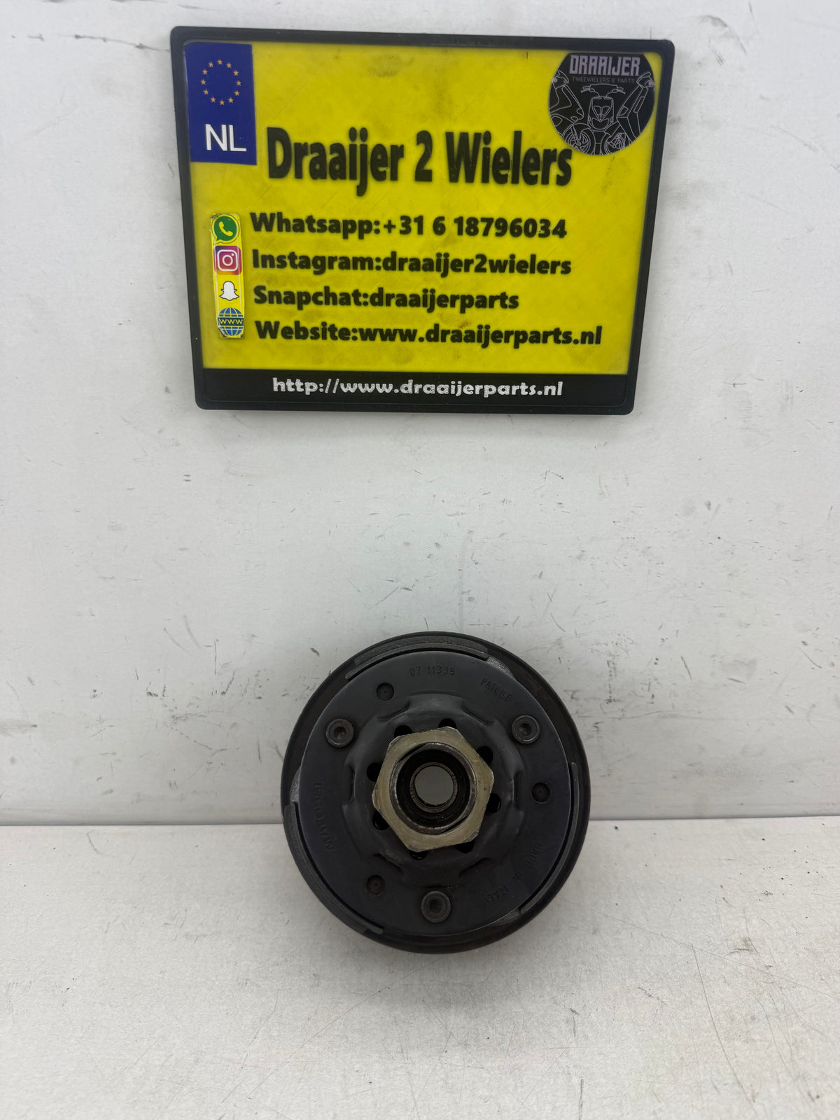 Piaggio DG koppeling met malossi delta clutch 125cc 180cc