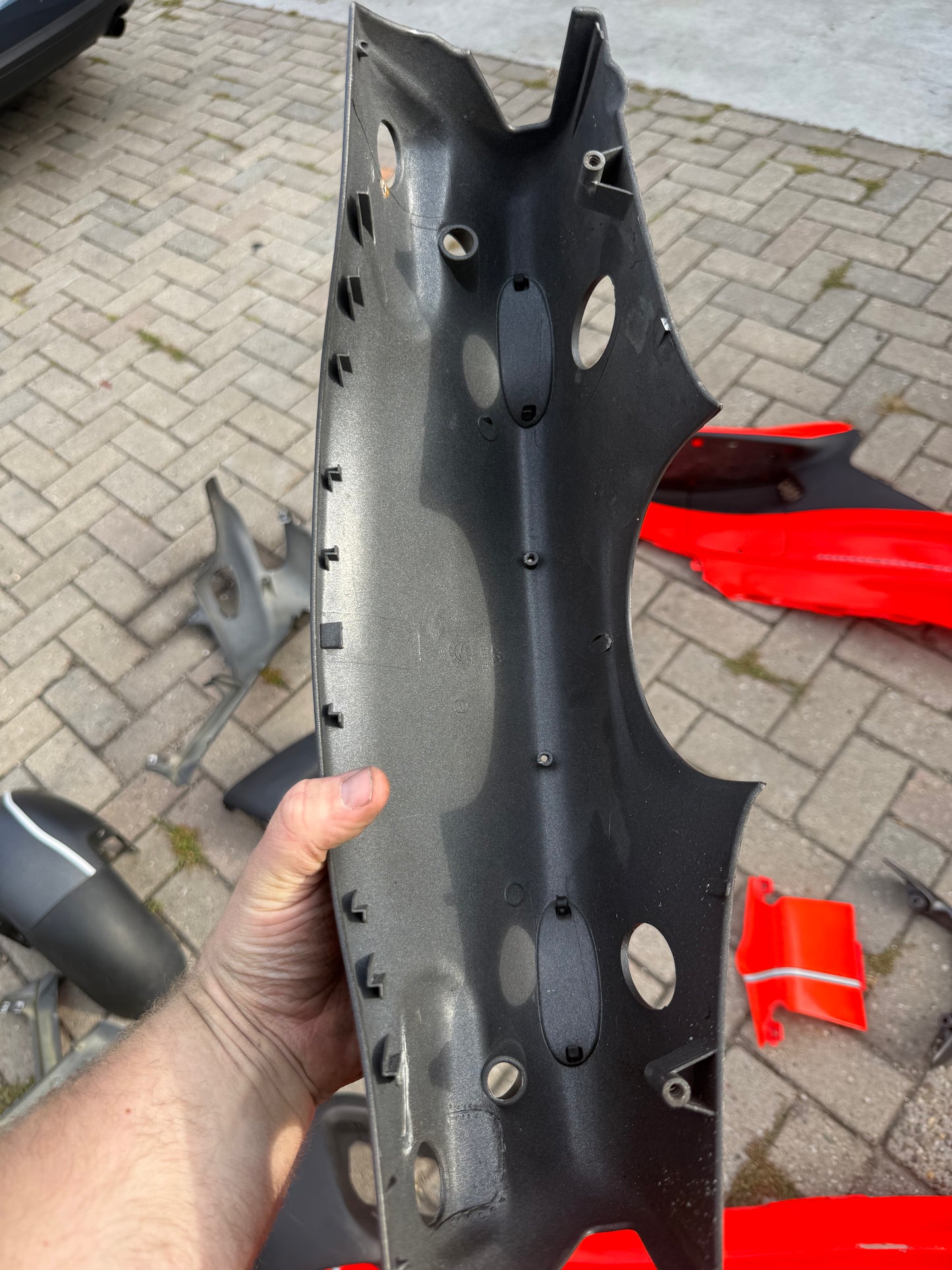 Gilera Runner fluo rosso kappenset 50cc 125cc 180cc