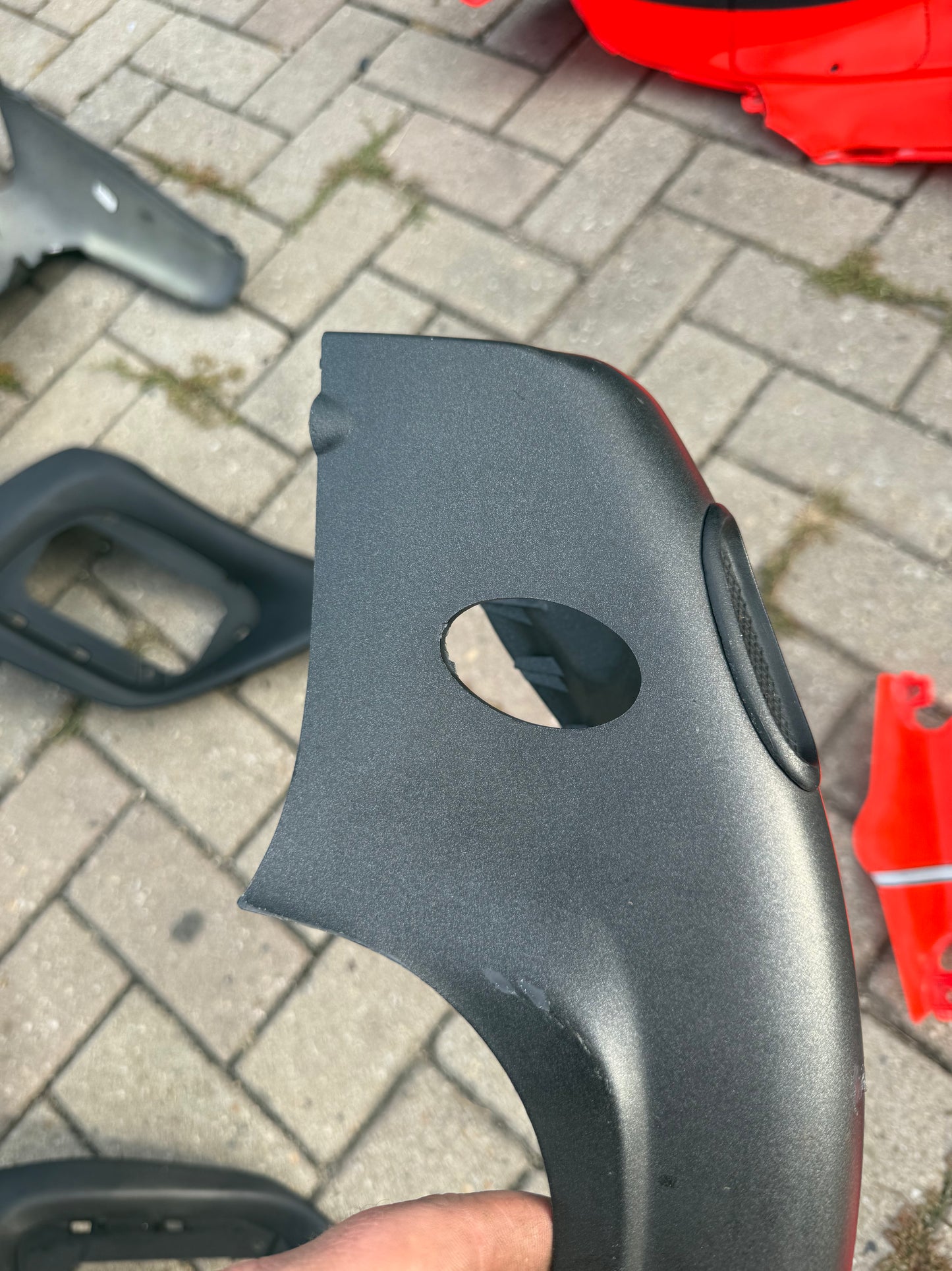 Gilera Runner fluo rosso kappenset 50cc 125cc 180cc