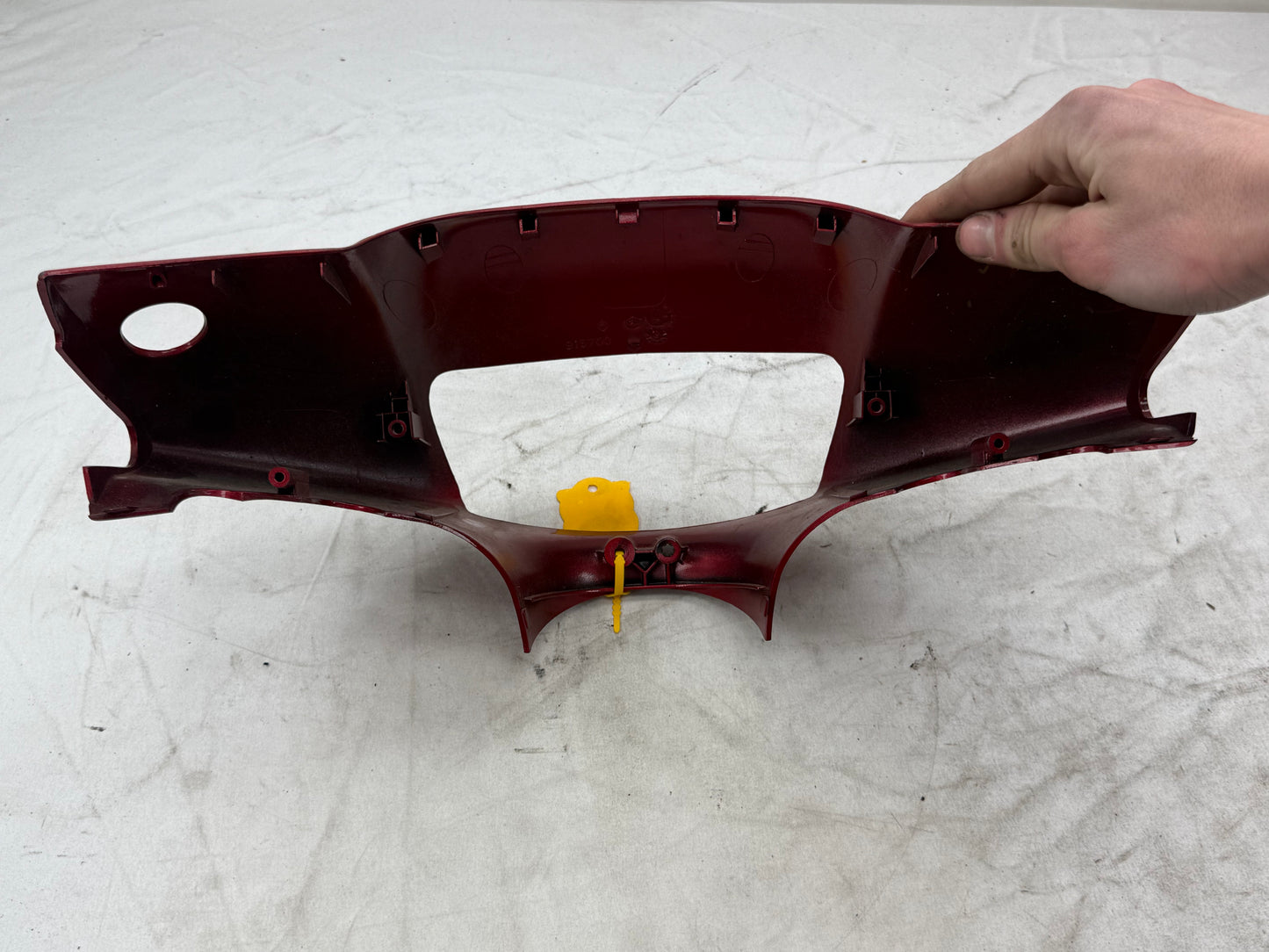 Piaggio Zip stuurkap rood NOS