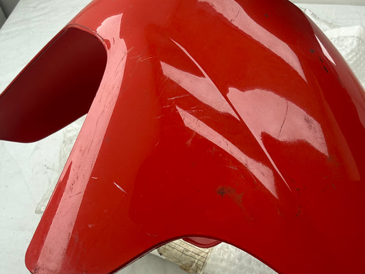 Piaggio Zip Fastrider spatbord rood NOS