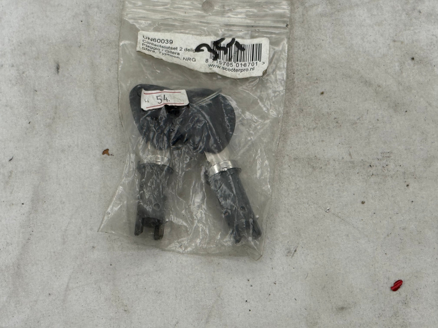 Piaggio / Gilera sleutel contactset NOS