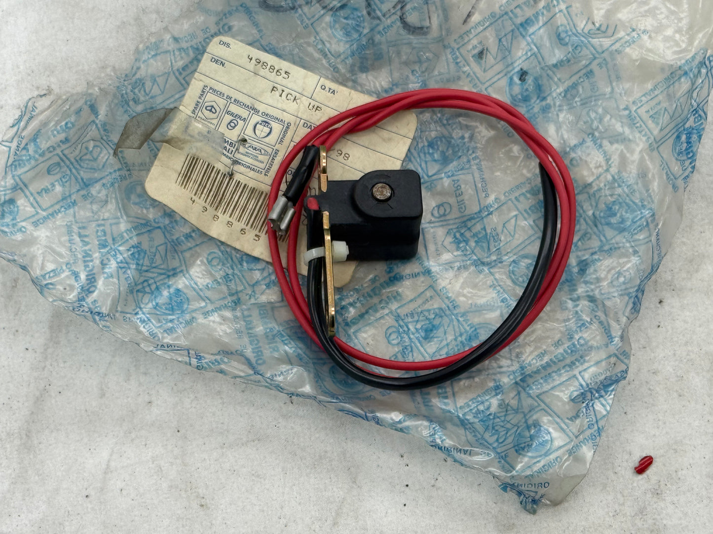 Piaggio ontsteking pickup
