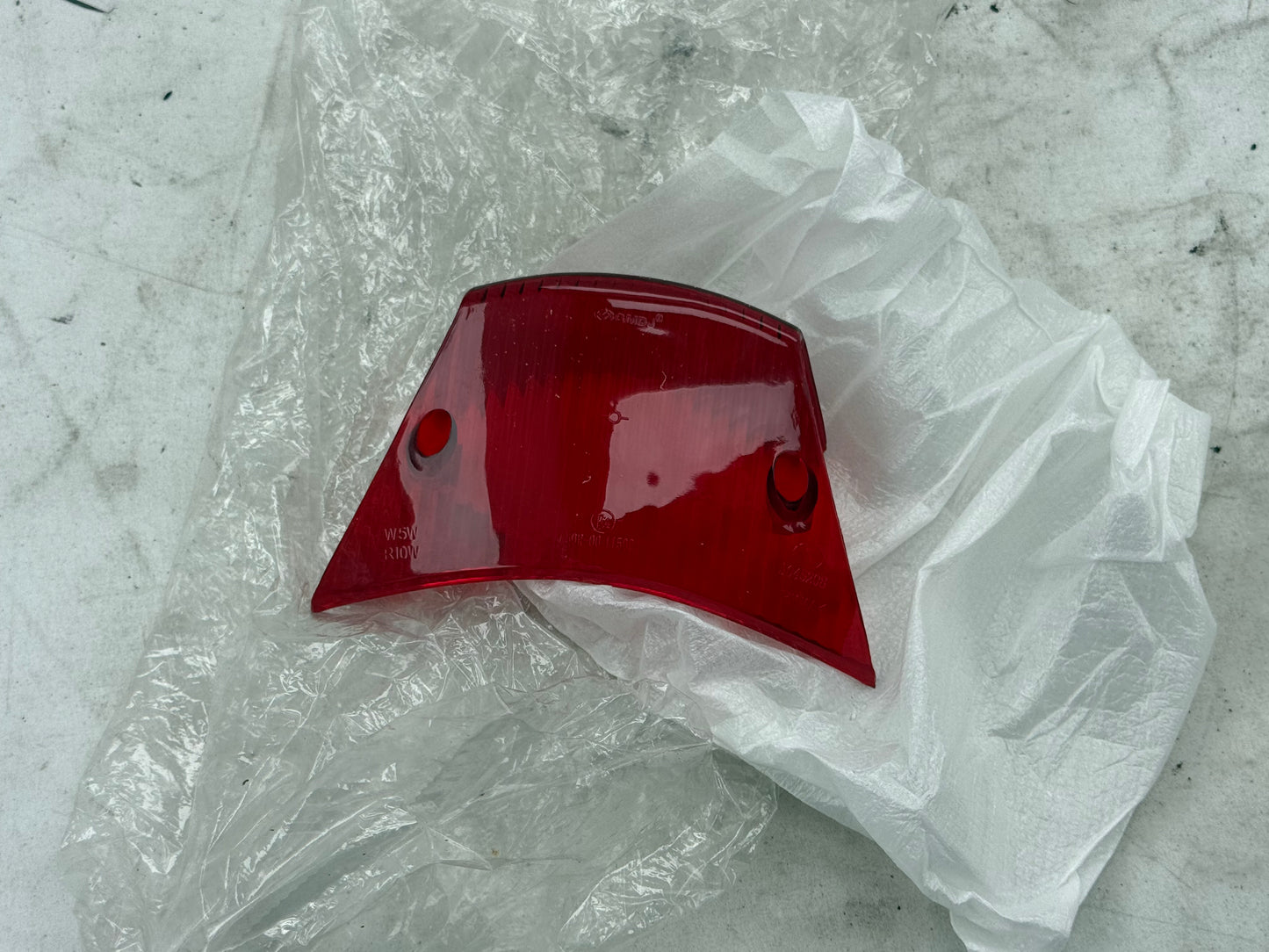Piaggio Zip remlicht glas nieuw
