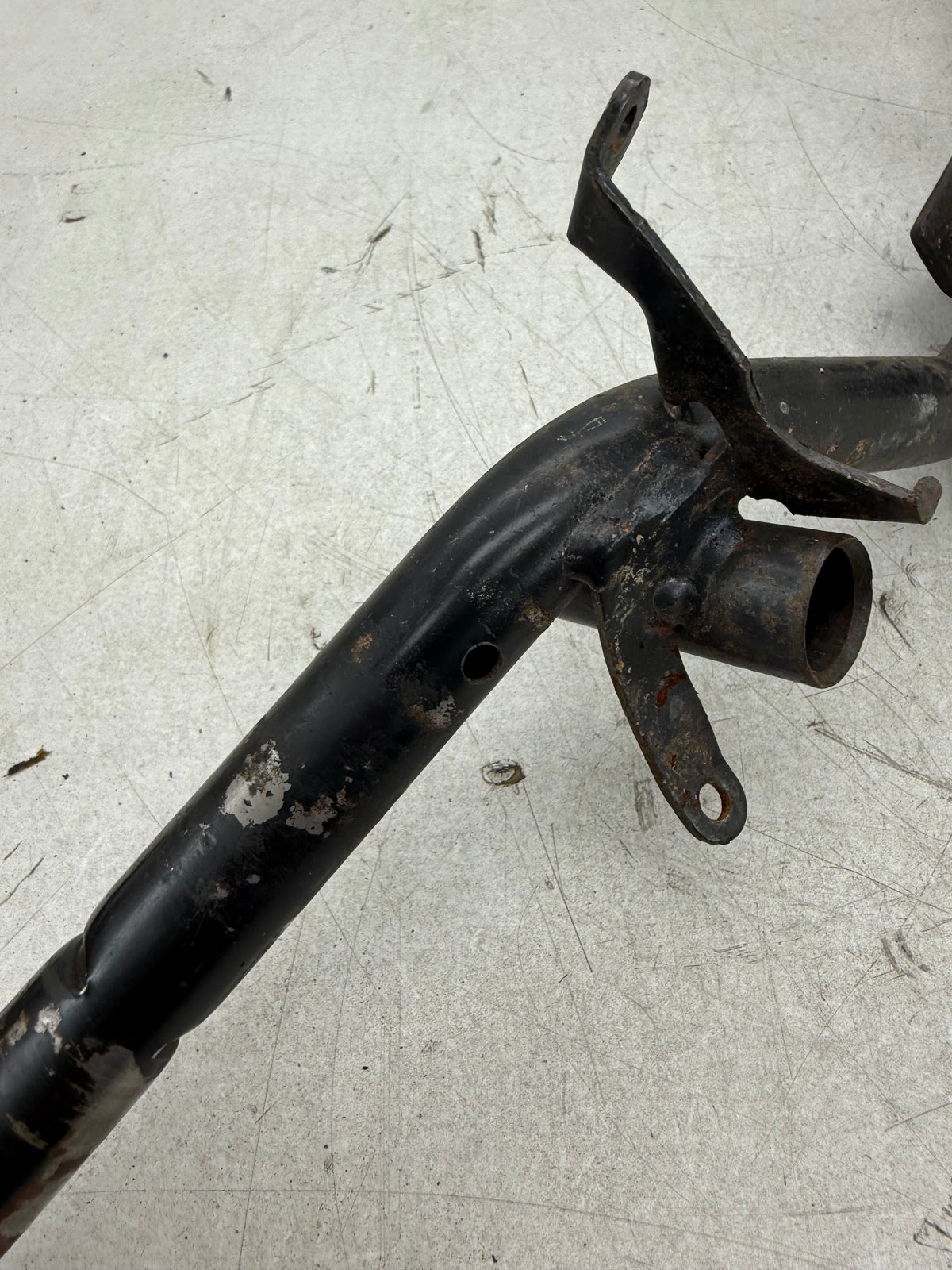 Gilera Runner DD stuur met schroefdraad voor stuurgewichten