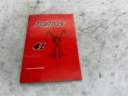 Tomos 4L werkplaats handboek vintage