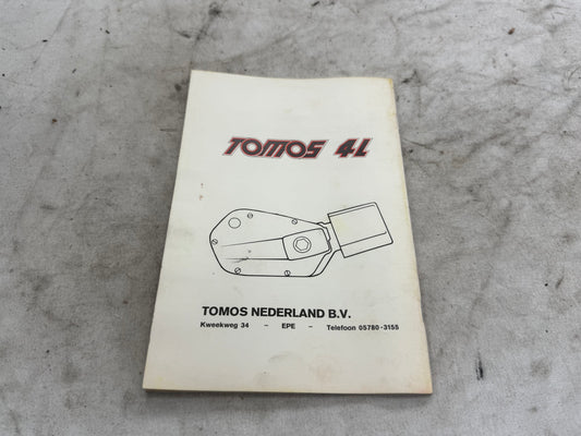 Tomos 4L werkplaats handboek vintage