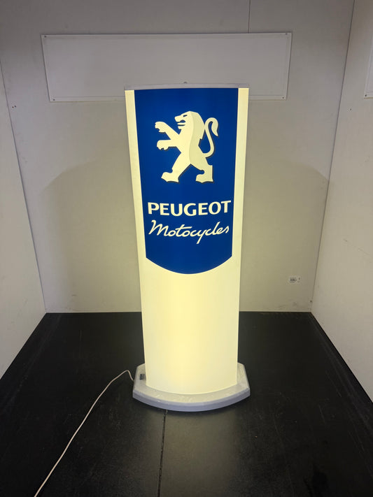 Peugeot neon lichtbord vintage