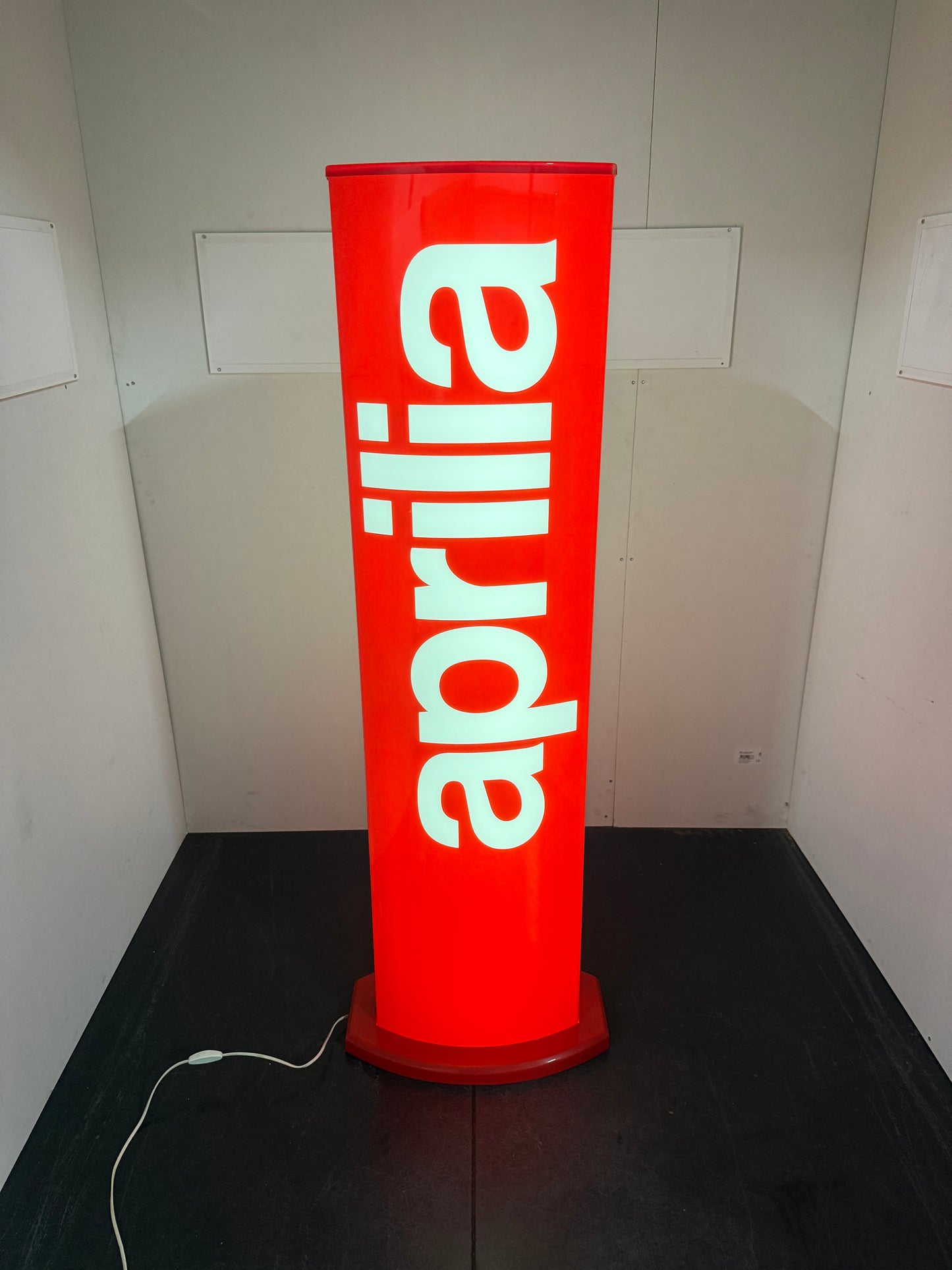 Aprilia neon lichtbord vintage