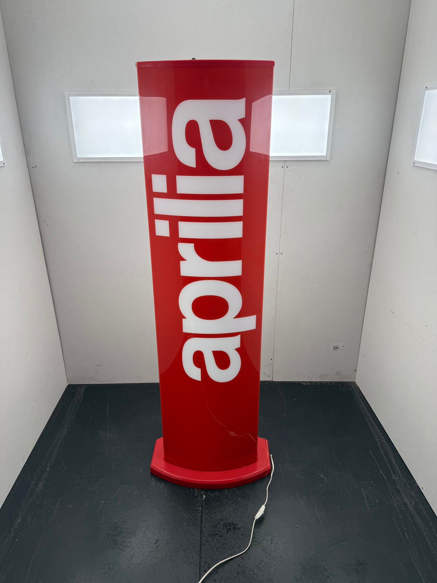 Aprilia neon lichtbord vintage