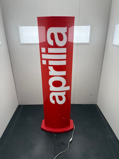 Aprilia neon lichtbord vintage