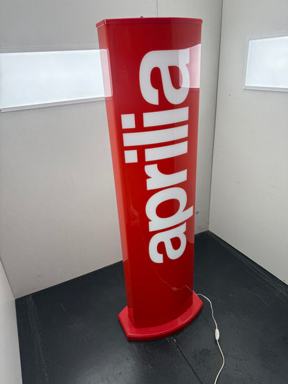 Aprilia neon lichtbord vintage