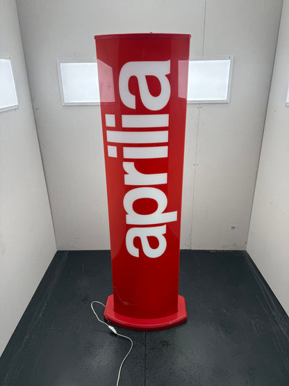 Aprilia neon lichtbord vintage