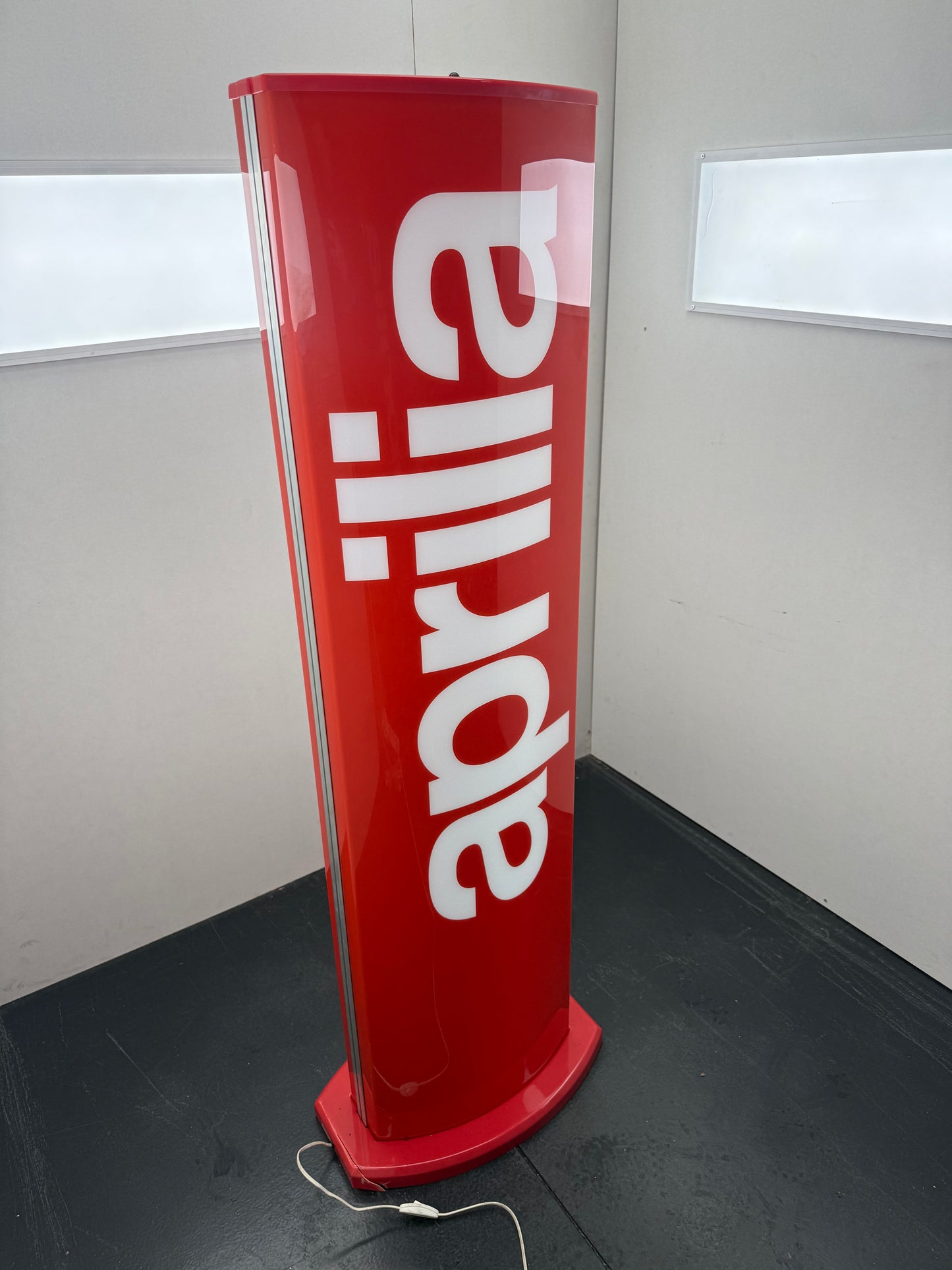 Aprilia neon lichtbord vintage