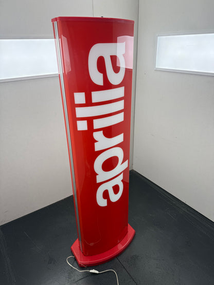 Aprilia neon lichtbord vintage