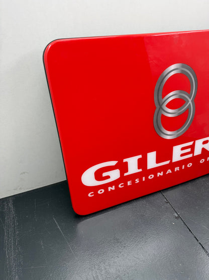 Gilera neon lichtbord vintage