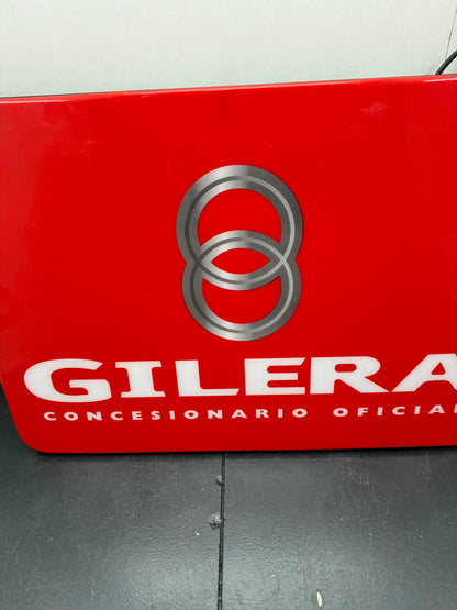 Gilera neon lichtbord vintage