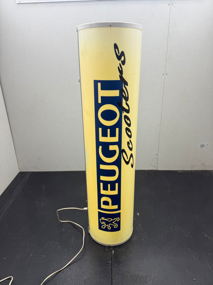 Peugeot neon vintage lichtbord hangend of staand