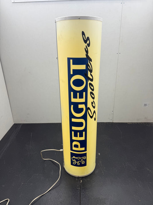 Peugeot neon vintage lichtbord hangend of staand